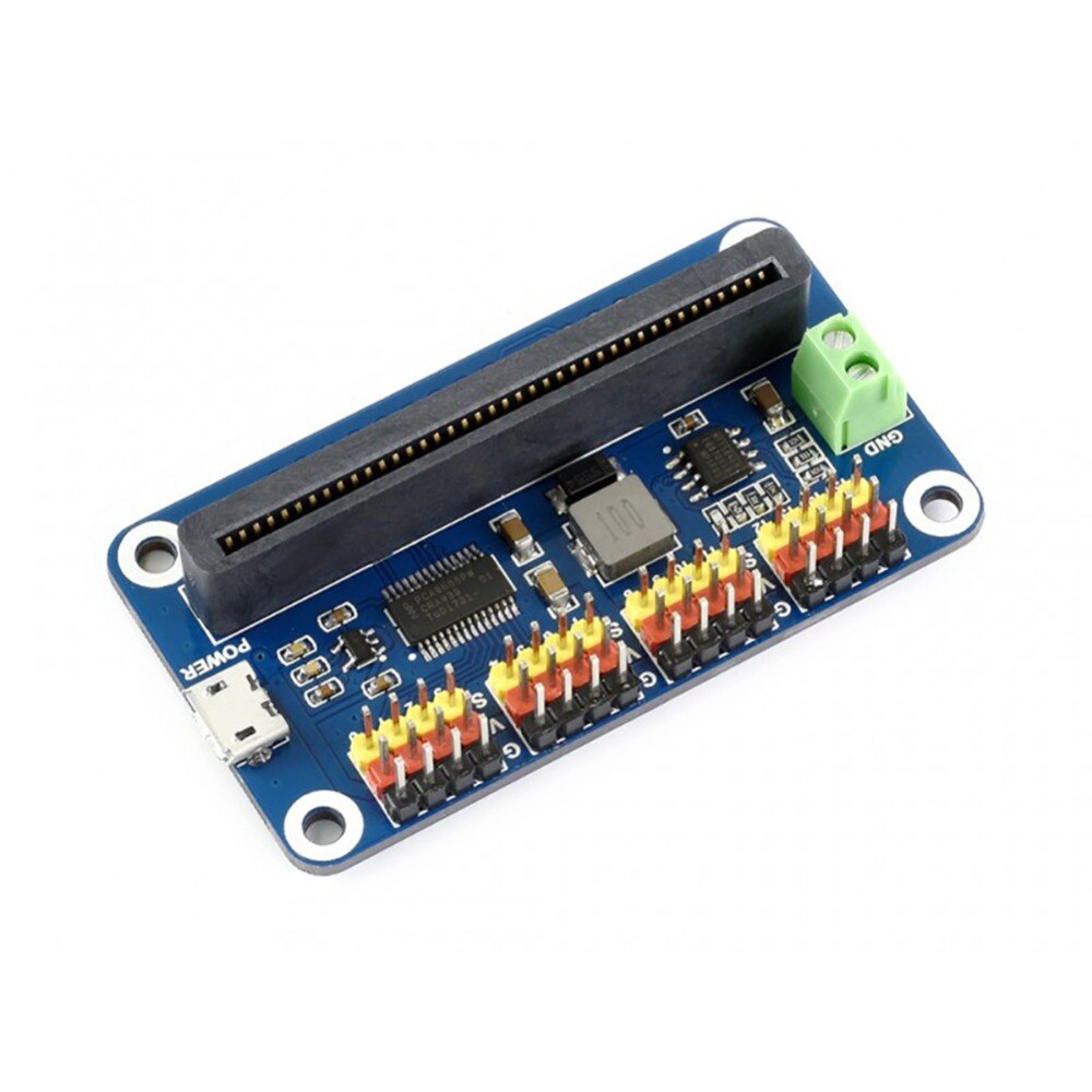 Waveshare 12-bit I2C 16-Channel Servo Driver for micro:bit-picture-10