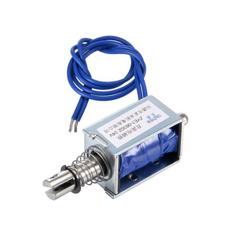 DC24V 0.3N 10mm Push Pull Solenoid Electromagnet-image-39