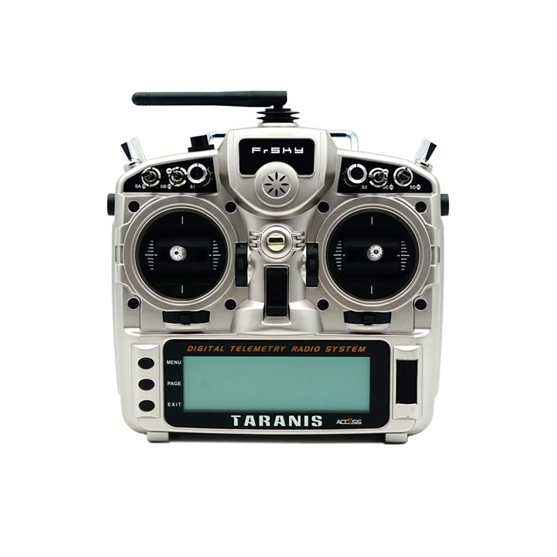 FrSky Taranis X9D Plus 2019 Digital Telemetry Drone Remote Control with R9M 2019 Module and R9MX Receiver- (Silver Colour)-picture-38