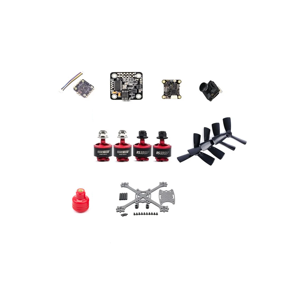 HSKRC 3 Inch 140mm Carbon Fiber Racing Kit-image-43