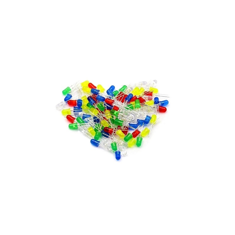 Pro-Range 100PCS 5 Colors F3mm LED Kit-picture-18