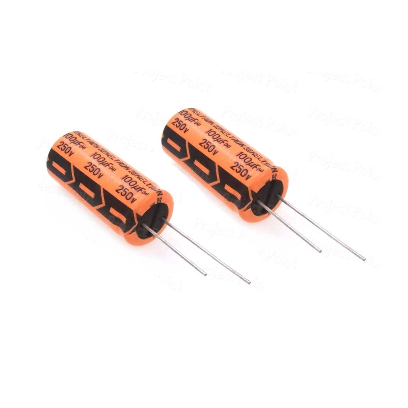 100uF 250V Electrolytic Capacitor DIP-image-11