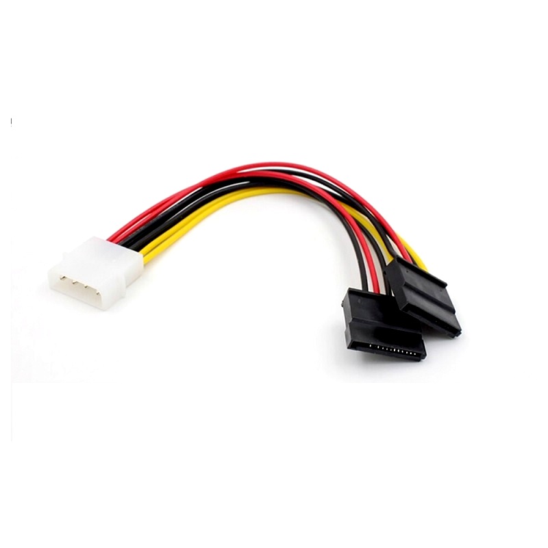 4PIN to SATA 15PIN Split Power Cable Dual Output-picture-24