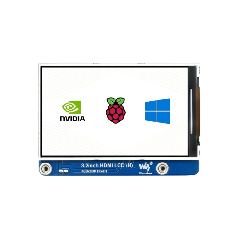 Waveshare 3.2inch HDMI IPS LCD Display (H), 480×800, Adjustable Brightness, No Touch-picture-20