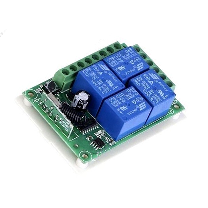 433MHz 24V 4 Channel, Relay Module Wireless, Remote Control Switch (without Battery)-picture-25