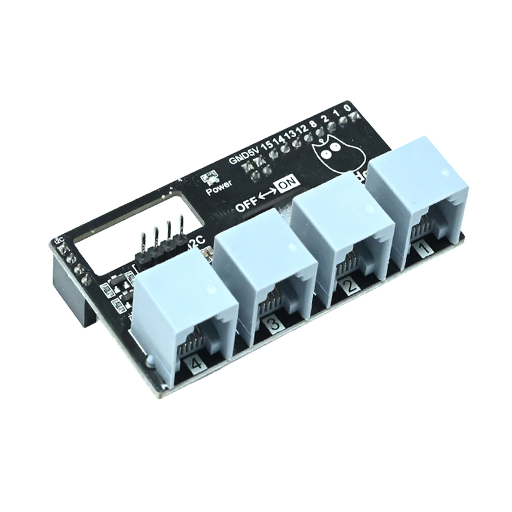 Mbridge RJ25 Expension board, support Micro:bit-image-24