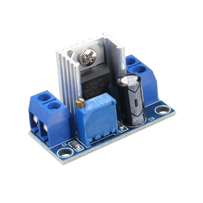 LM317 DC Linear Regulator, DC-DC 4.5~40V Turn 1.2~37V, Step Down Power Module, Adjustable-picture-12