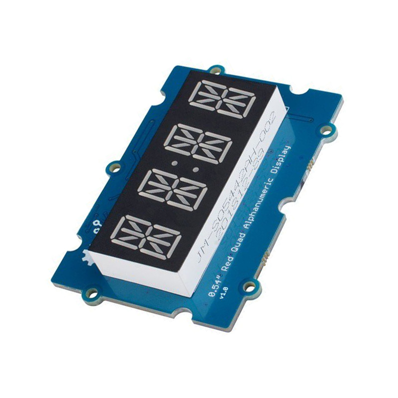 SeeedStudio Grove 0.54‘’ Red Quad Alphanumeric Display-image-43