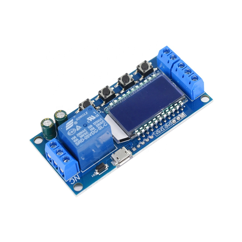 XY-LJ02 6-30V Micro USB, Digital LCD Display Time, Delay Relay Module, Control Timer Switch, Trigger Cycle Timing-image-34