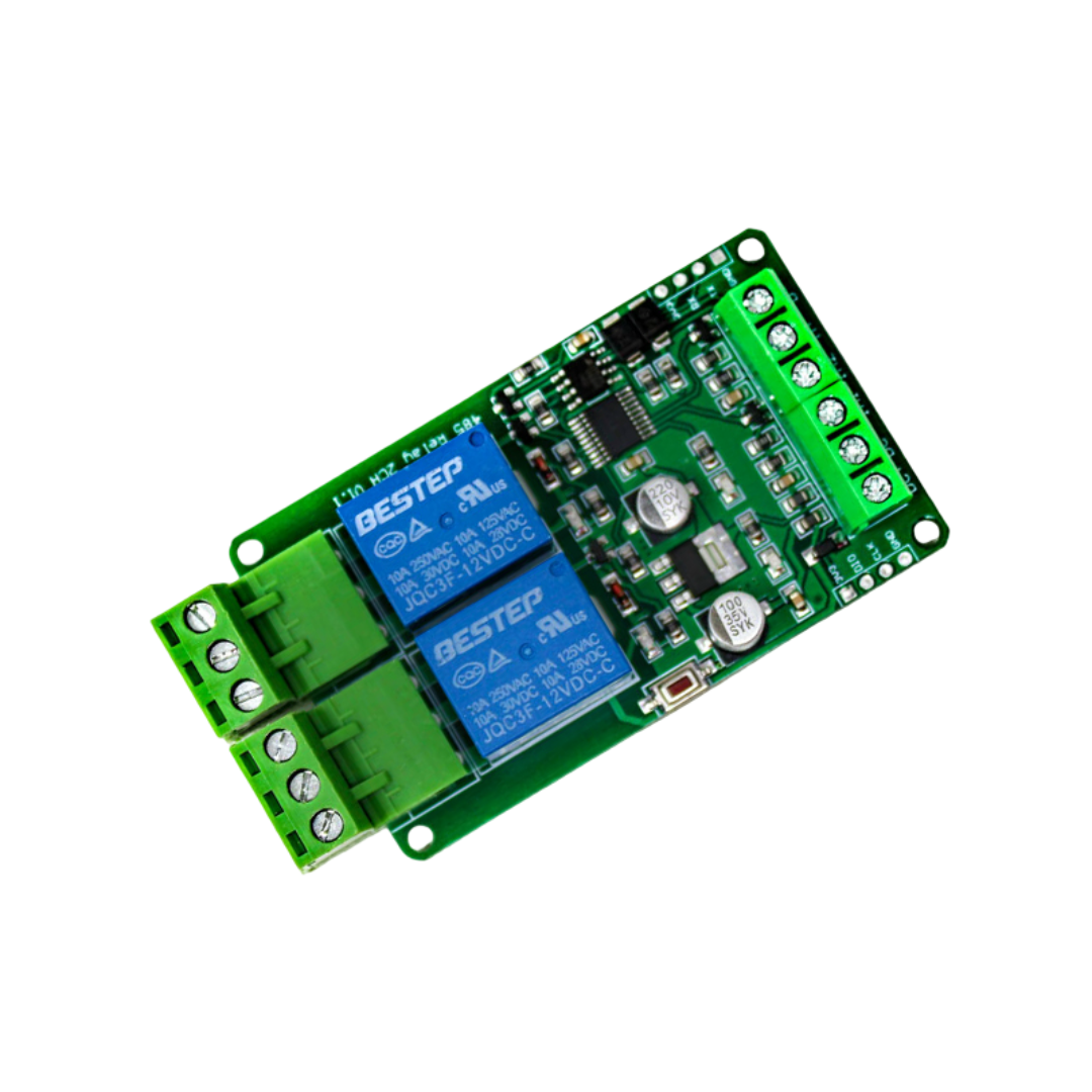 12V Modbus RTU 2, Channels Relay Module, Input Optocoupler, Isolation RS485 MCU-picture-28