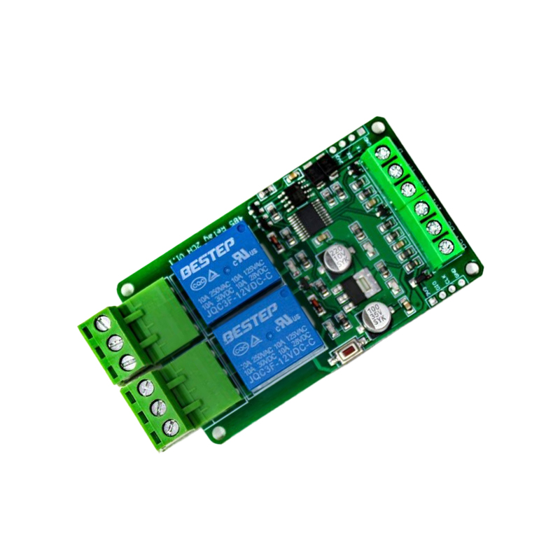 5V Modbus RTU 2, Channels Relay Module, Input Optocoupler, Isolation RS485 MCU-image-19