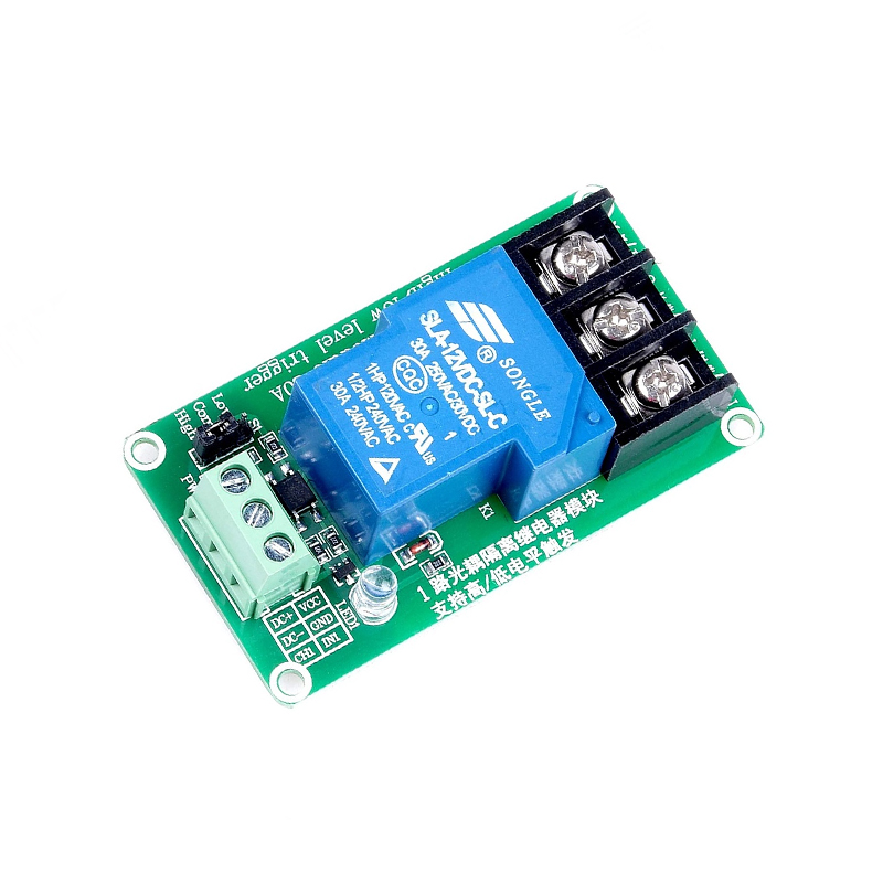 1 Channel Relay Module, 30A with Optocoupler, Isolation 12V Supports, High and Low Triger-picture-24