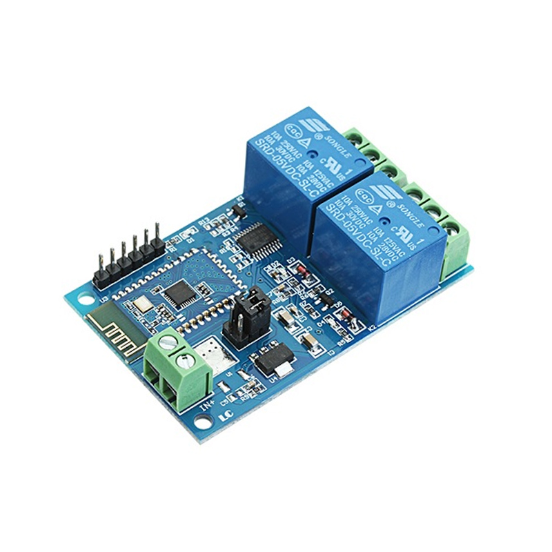DC 5V Bluetooth 2, Channels Relay Module, Internet Smart Remote, Control Mobile Phone, Switch Wireless Relay-picture-25