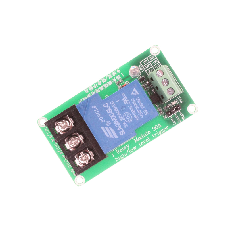 1 Channel Relay Module, 30A with Optocoupler, Isolation 24V Supports, High and Low Triger-picture-30