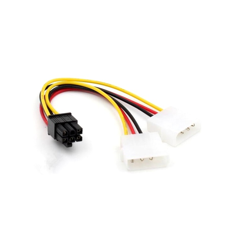 Double Big 4D to 6Pin Power Lines About 15CM-picture-43