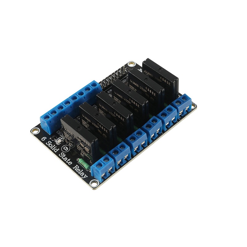 6 Channel 3-24V Relay Module Solid State Low Level SSR DC Control DC with Resistive Fuse-picture-20