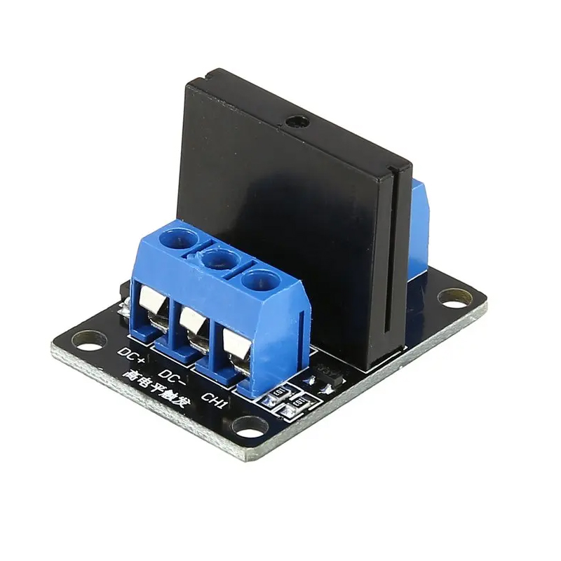 1 Channel 3-24V Relay Module Solid State Low Level SSR DC Control DC with Resistive Fuse-image-34