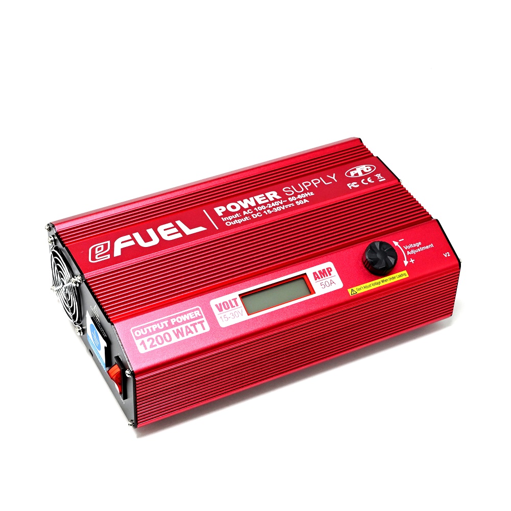 SkyRC eFUEL 1200W / 50A Adjustable Voltage High‑Power AC‑DC Power Supply (15–30V)-image-5