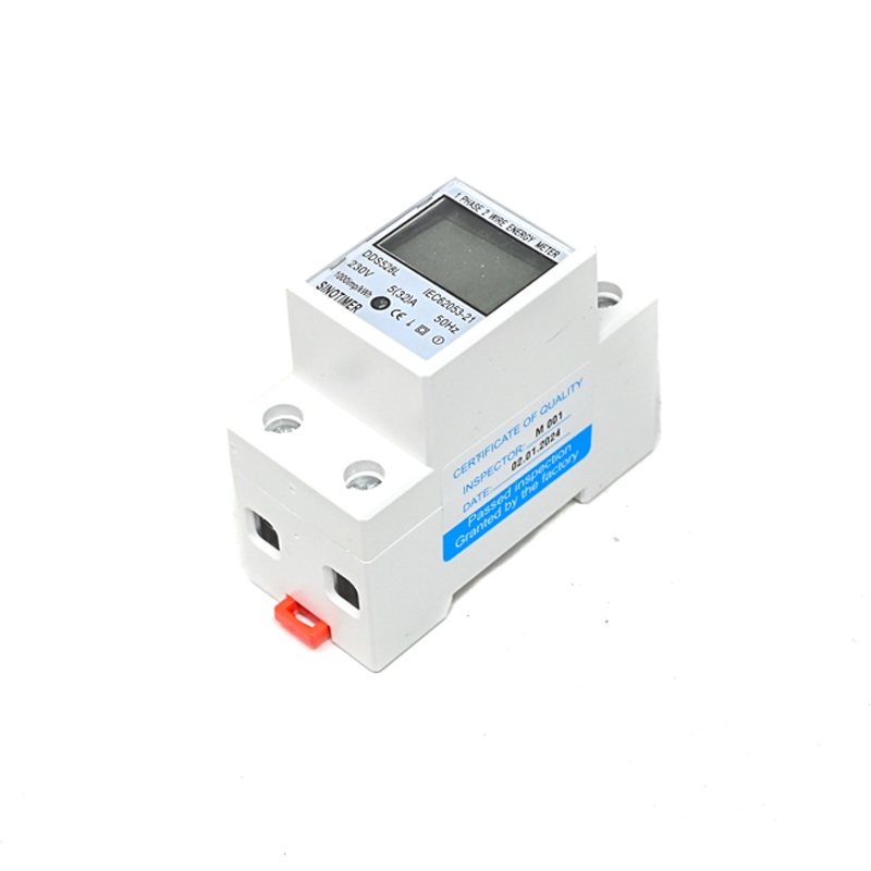 DDS528L 5-32A 230V 50Hz Digital LCD Single Phase Energy Meter Watt Meter DIN Rail Mounting-picture-15