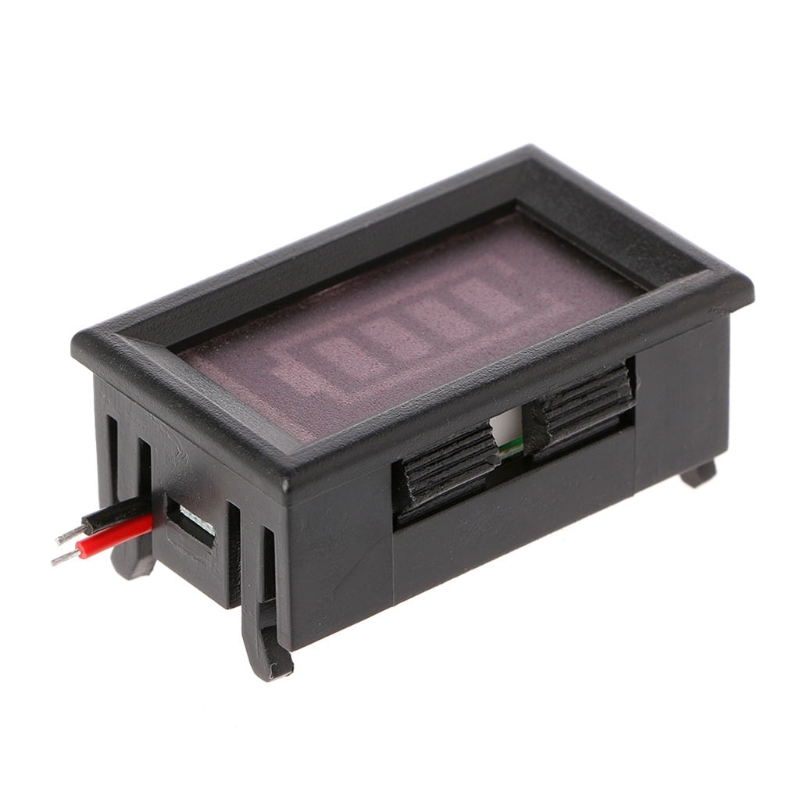 6V Two Wire Digital Display Electric Quantity Meter Battery Level Indicator-picture-11