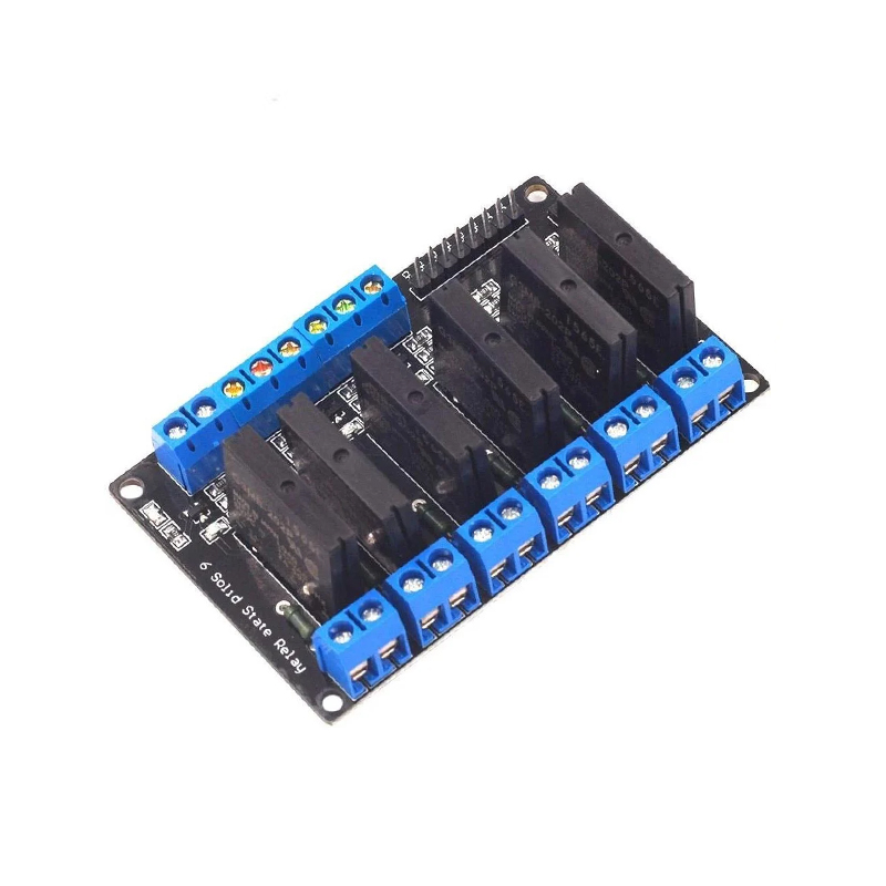 6 Channel 5V Relay Module Solid State Low Level SSR DC Control 250V 2A with Resistive-picture-11