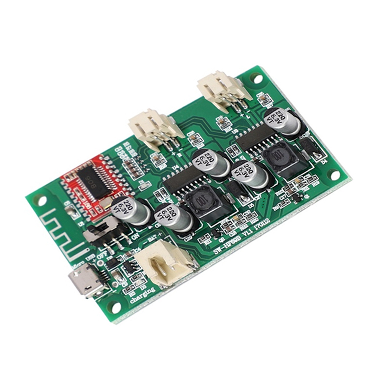 2x6W DC 5V 3.7V speaker modified Stereo Bluetooth amplifier board can connected lithium battery-picture-22