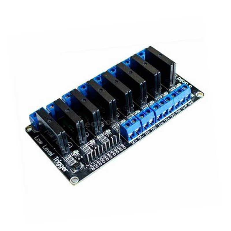 8 Channel 12V Relay Module Solid State Low Level SSR DC Control 250V 2A with Resistive Fuse-picture-15