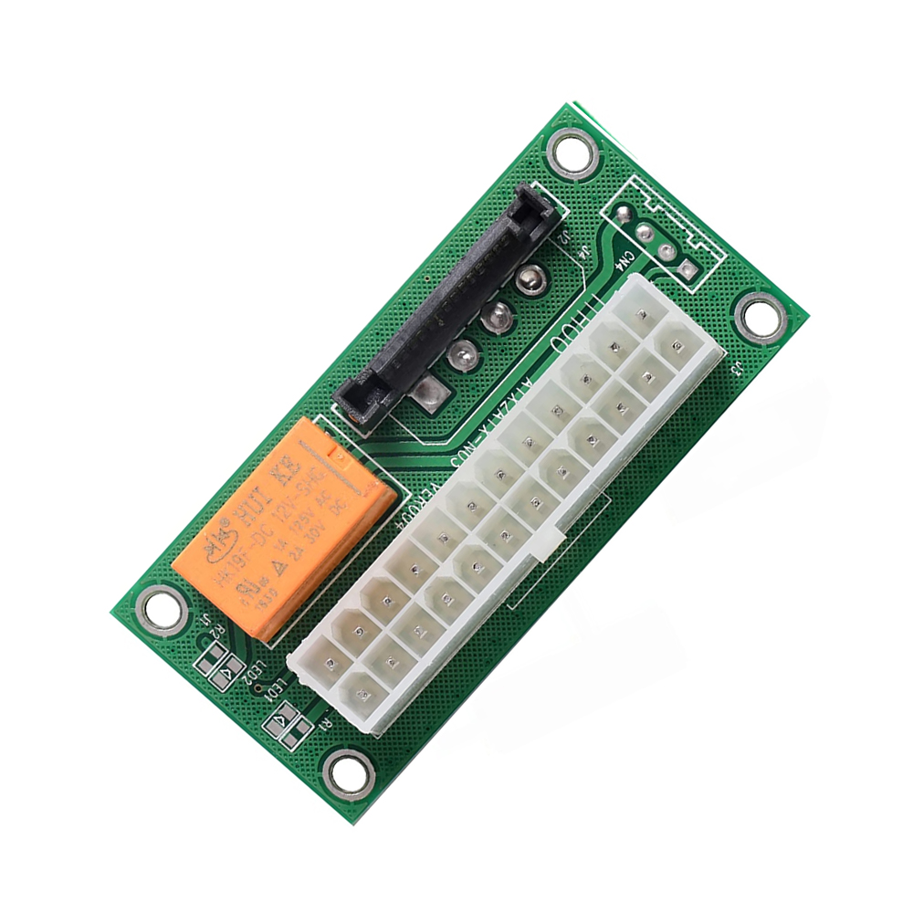 24Pin to SATA Dual Power Start Up Adapter Card-picture-19