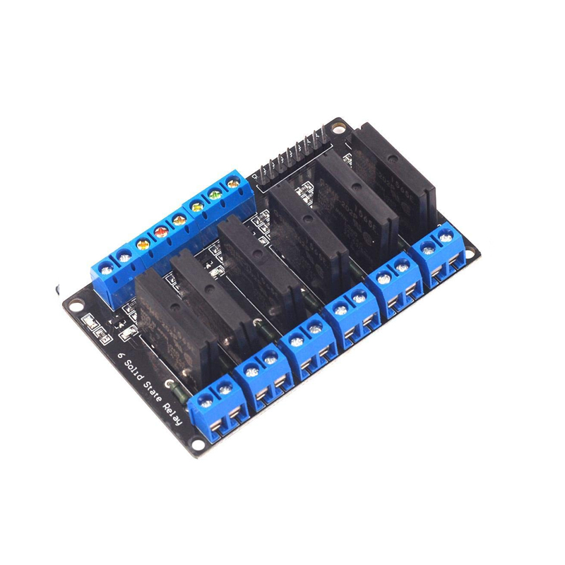 6 Channel 24V Relay Module Solid State Low Level SSR DC Control 250V 2A with Resistive-picture-22