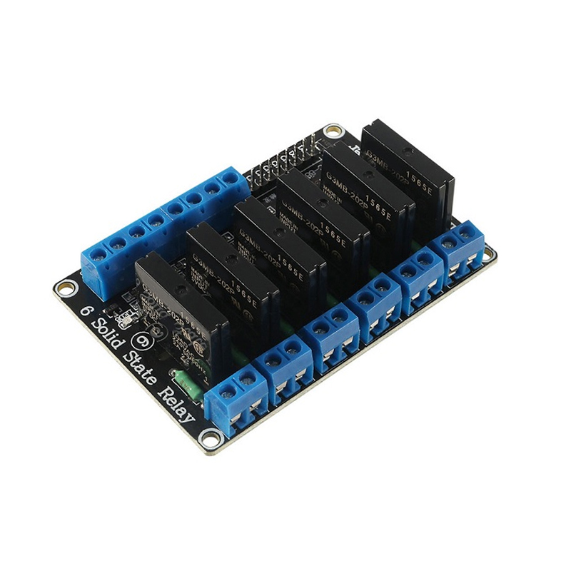 6 Channel 12V Relay Module Solid State High Level SSR DC Control 250V 2A with Resistive-image-24