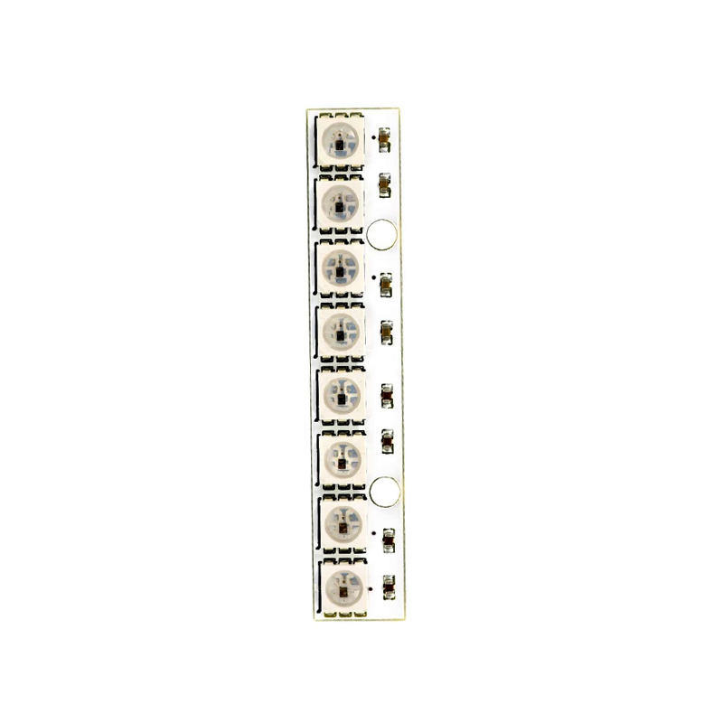 White 8-Bit 5050 WS2811 LED RGB Full-Color Pipeline Lamp Module for Arduino without Soldering size:105*10mm-picture-18
