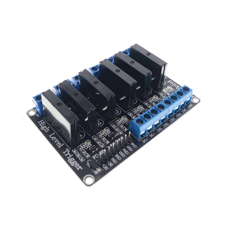6 Channel 24V Relay Module Solid State High Level SSR DC Control 250V 2A with Resistive-picture-27