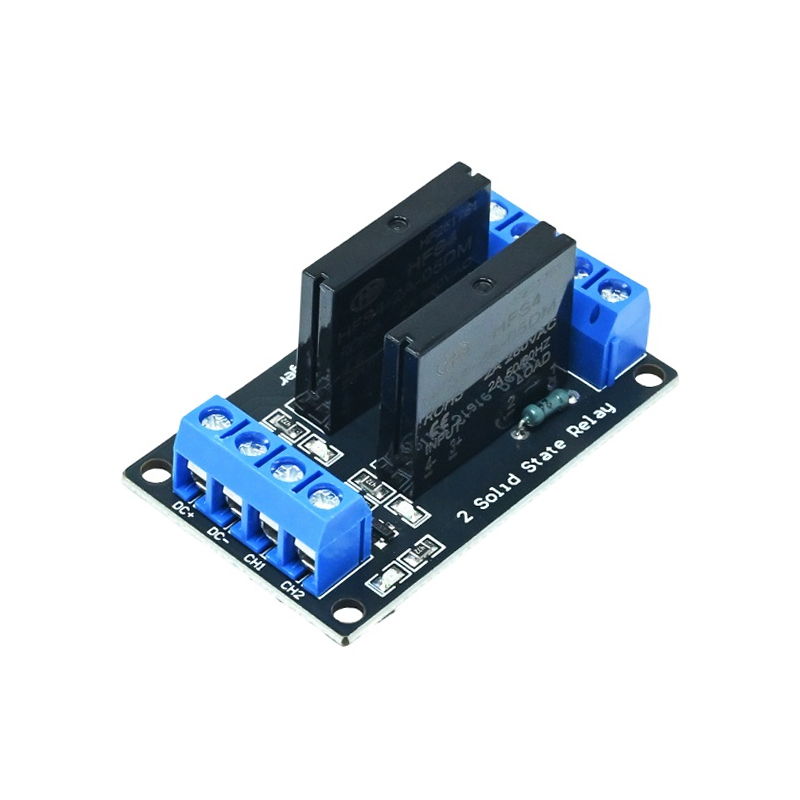 2 Channel 5V Relay Module Solid State High Level SSR DC Control 250V 2A with Resistive Fuse-picture-10
