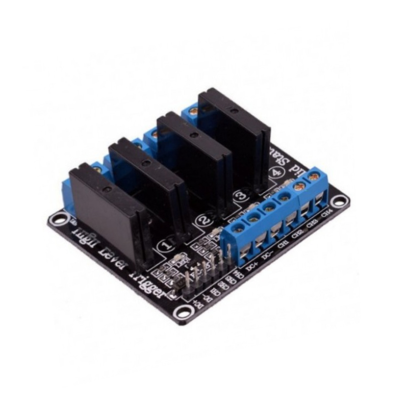 4 Channel 5V Relay Module Solid State High Level SSR DC Control 250V 2A with Resistive-picture-24