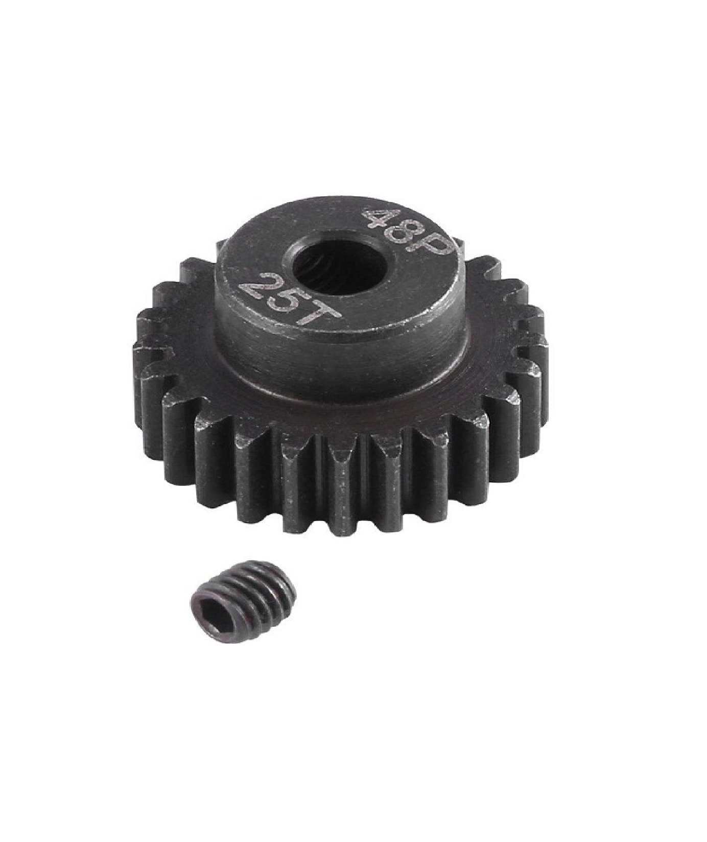 48P 25T 3.17mm Shaft Steel Pinion Gear For RC Hobby Motor Gear 1 / 10th SCT Monster-image-35