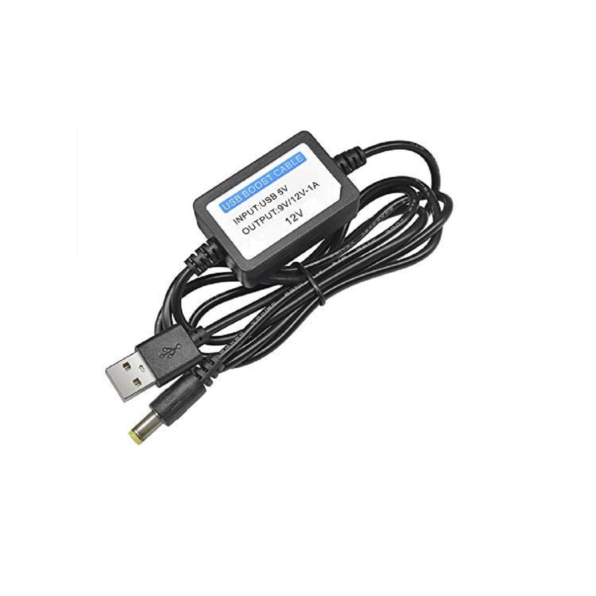 USB 5V to 12V Step-Up Booster Cable 1A 2.1×5.5mm DC Plug-picture-30