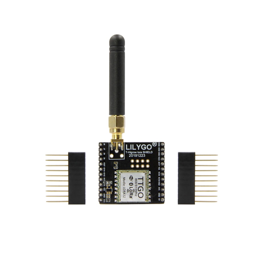 Unsoldered Lora 915MHz Shield for TTGO T-SIM7000G Module-image-48