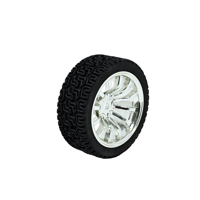 65mm Robot Smart Car 12 Rim Wheel - Silver-image-20