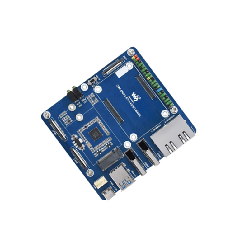 Waveshare Dual Gigabit Ethernet 5G/4G Base Board Designed for Raspberry Pi Compute Module 4-picture-27