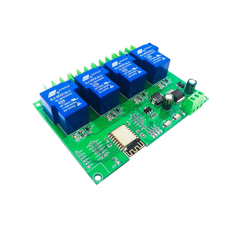 DC7-28/5V 30A ESP8266 WIFI 4 Channel Relay Module ESP-12F Development Board-picture-21