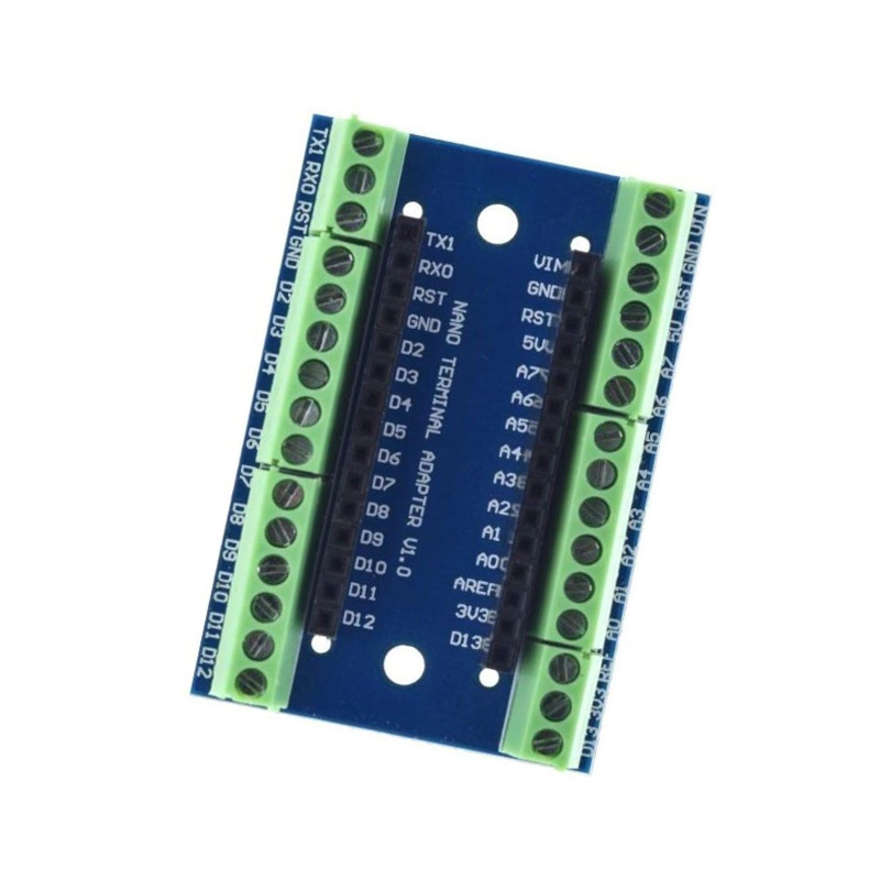 Blue NANO IO Shield V1.0 Simple Expansion Board Finished Board-picture-19
