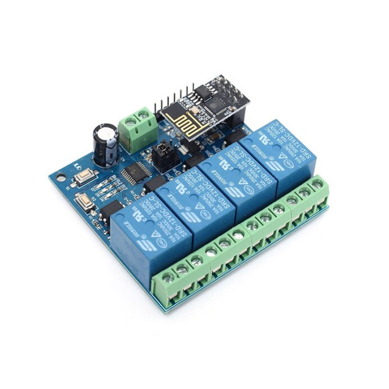 ESP8266 ESP-01 5V 4-Channels WiFi Relay Module for Home Remote Control Switch-picture-18