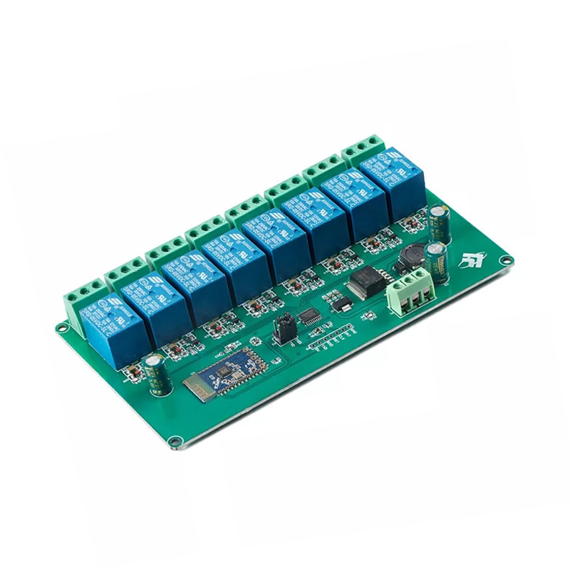 5V/7-28V 8 Channels Bluetooth Relay Module Development Board-image-49