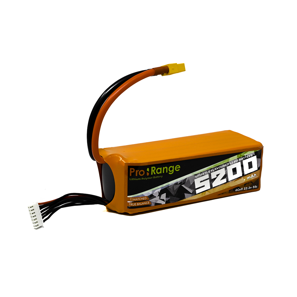 Pro-Range 22.2V 5200mAh 35C 6S Lithium Polymer Battery Pack-image-29