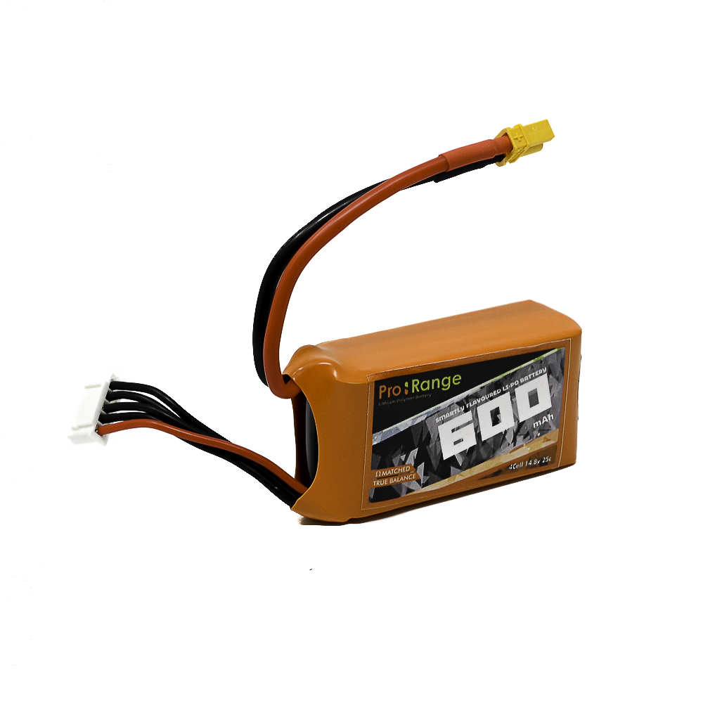 Pro- Range 14.8V 600mAh 25C 4S Lithium Polymer Battery Pack-image-45