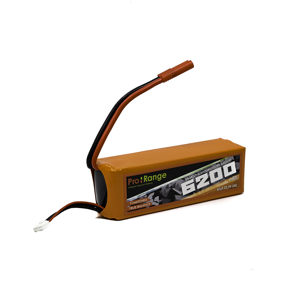 Pro-Range 22.2V 6200mAh 25C 6S Lithium Polymer Battery Pack-image-42