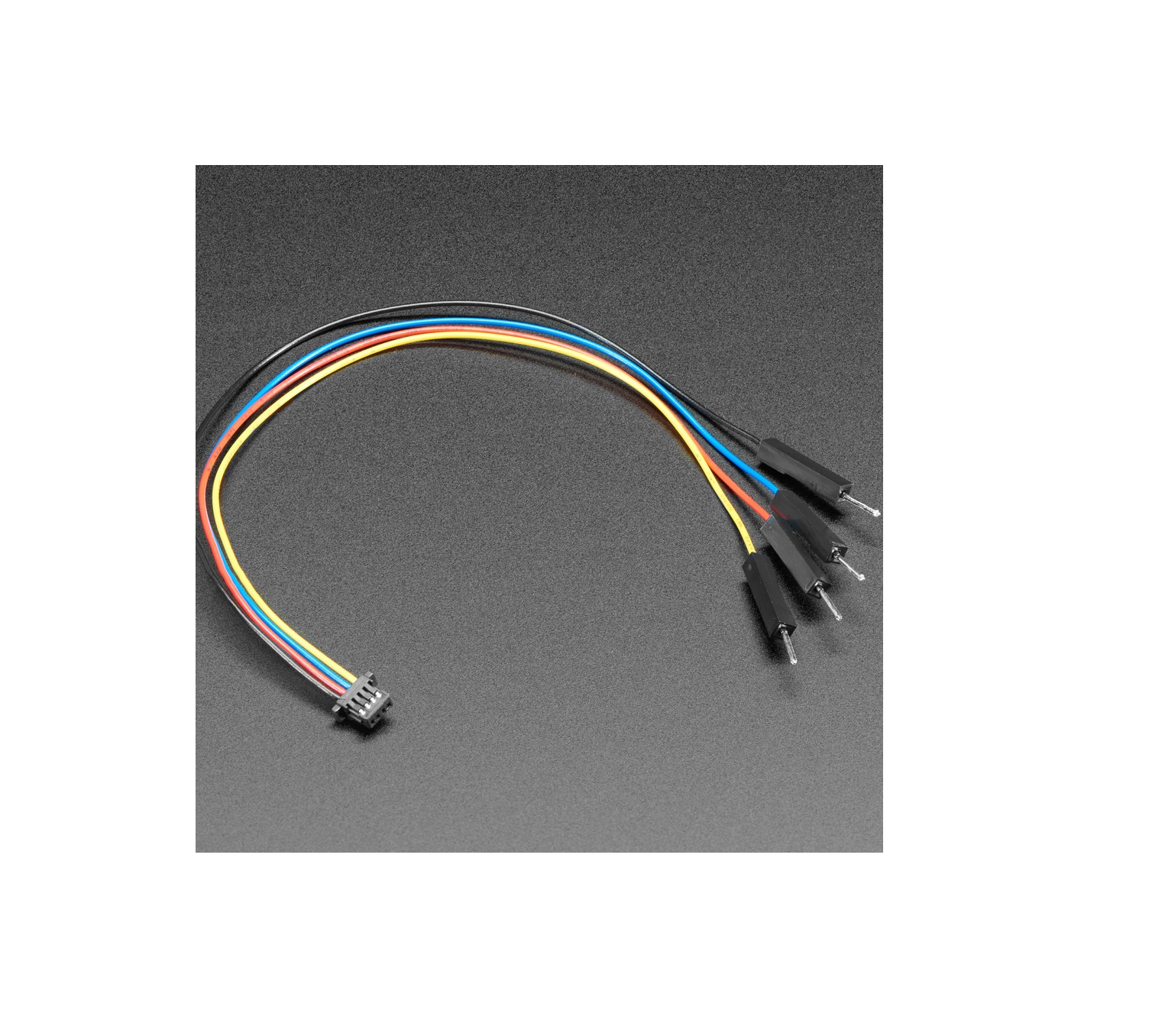 Adafruit STEMMA QT / Qwiic JST SH 4-pin to Premium Male Headers Cable - 150mm Long-image-32