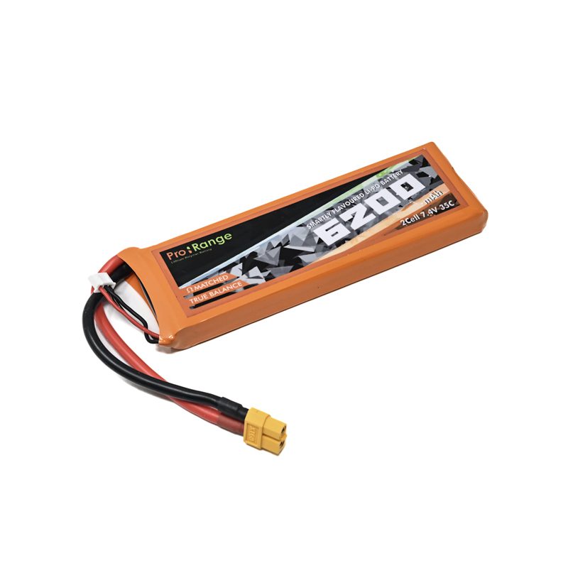 Pro-Range 7.4V 6200mAh 35C 2S Lithium Polymer Battery Pack-image-45