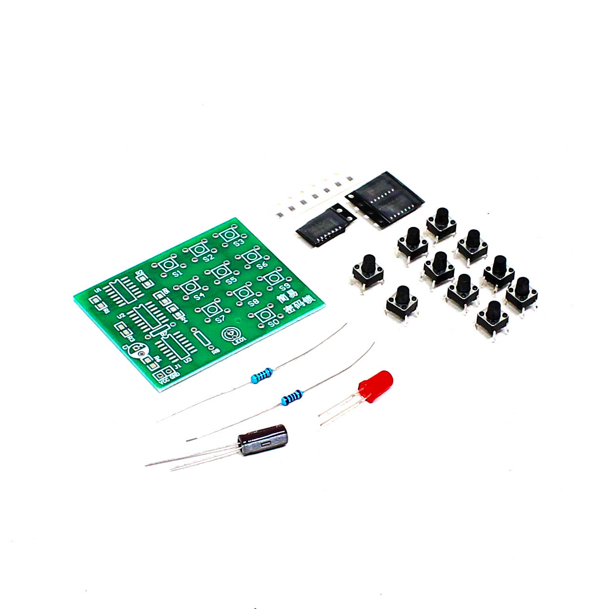 Pro-Range-Multi-purpose simple electronic password lock kit electronic DIY kit Hobbyist, electronics lab Students-picture-18