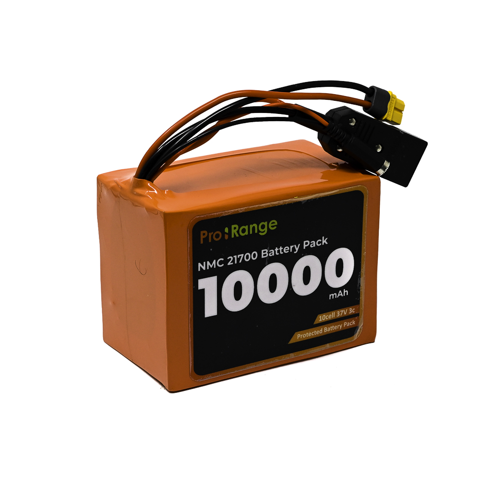 Pro-Range A Grade NMC N21700CG-50 36V 10000mAh 3C 10S2P Li-Ion Battery Pack-image-19